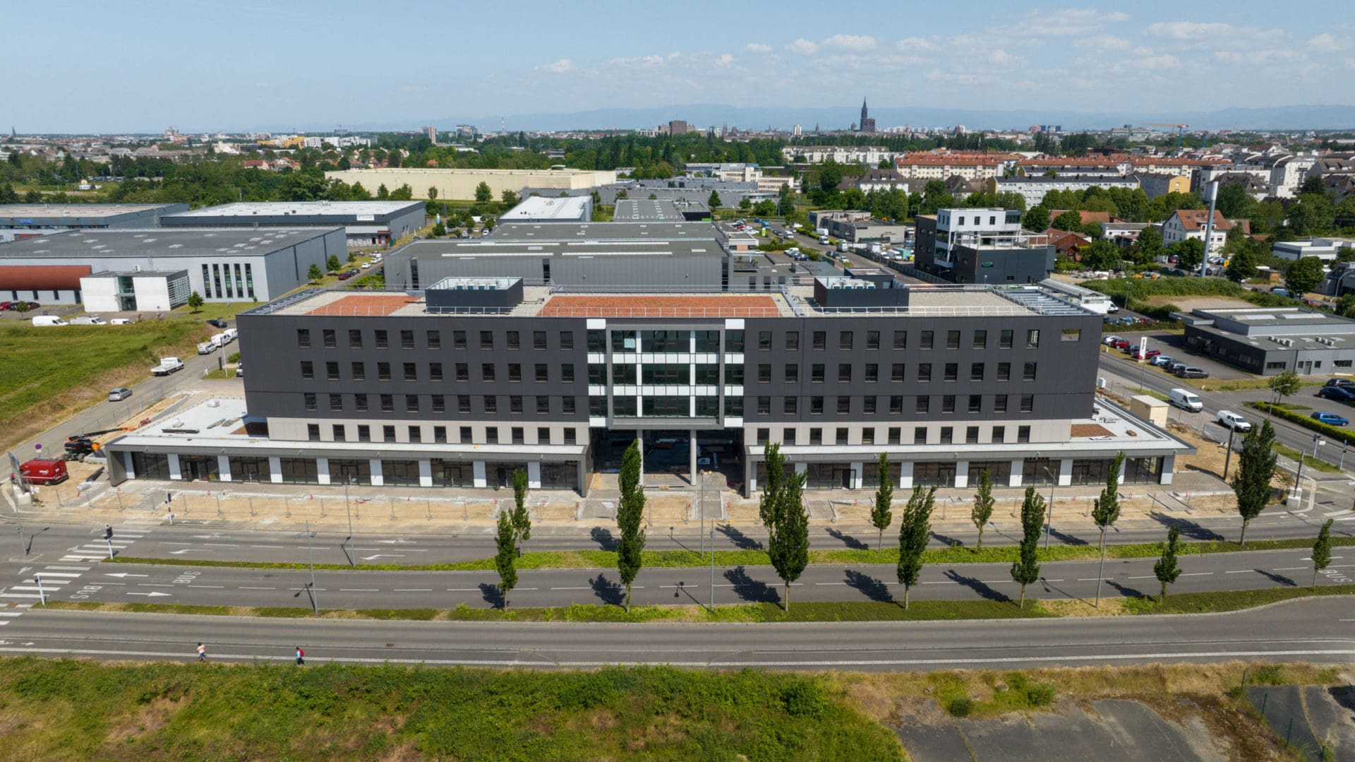 Immeuble de bureaux neuf TERRA NOVA par Proudreed à Strasbourg